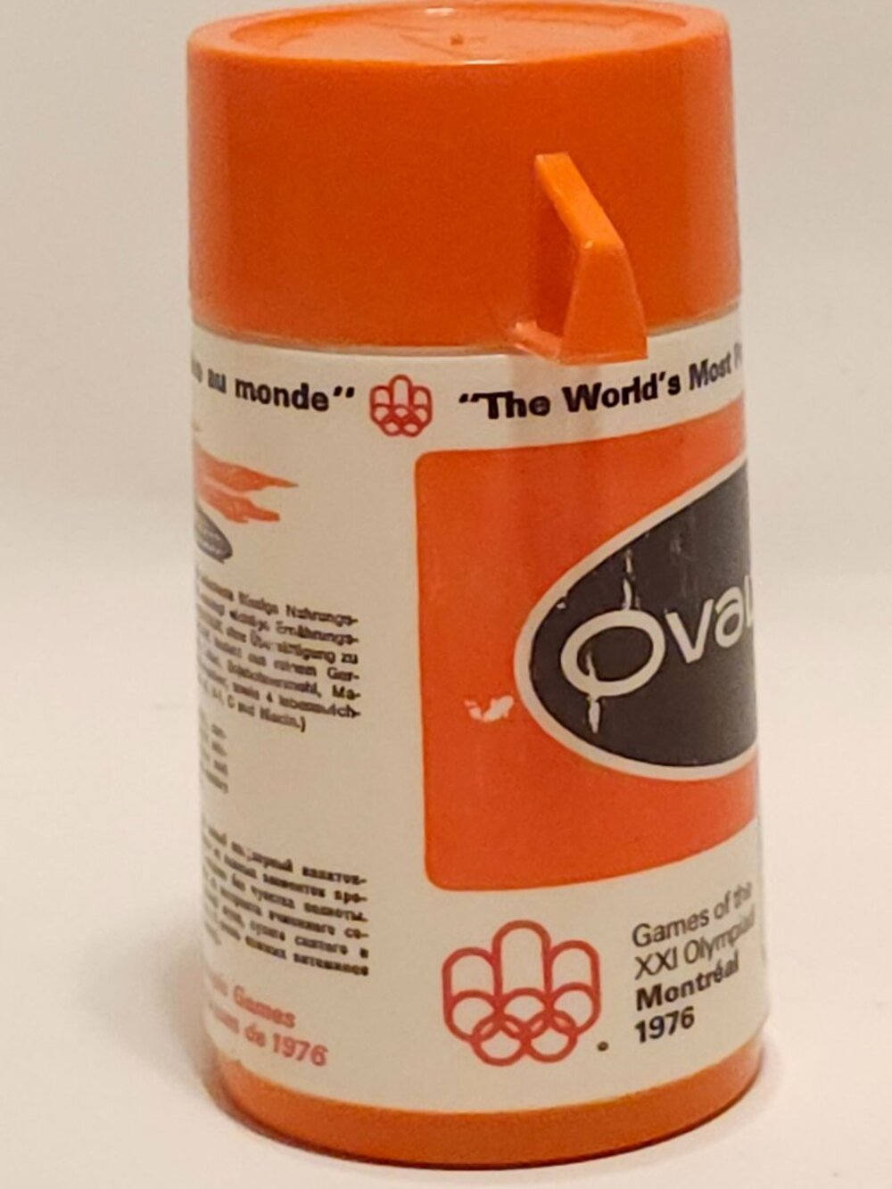 VINTAGE Aladdin Ovaltine Thermos Montreal Olympics 1976 - Picture 10 of 11